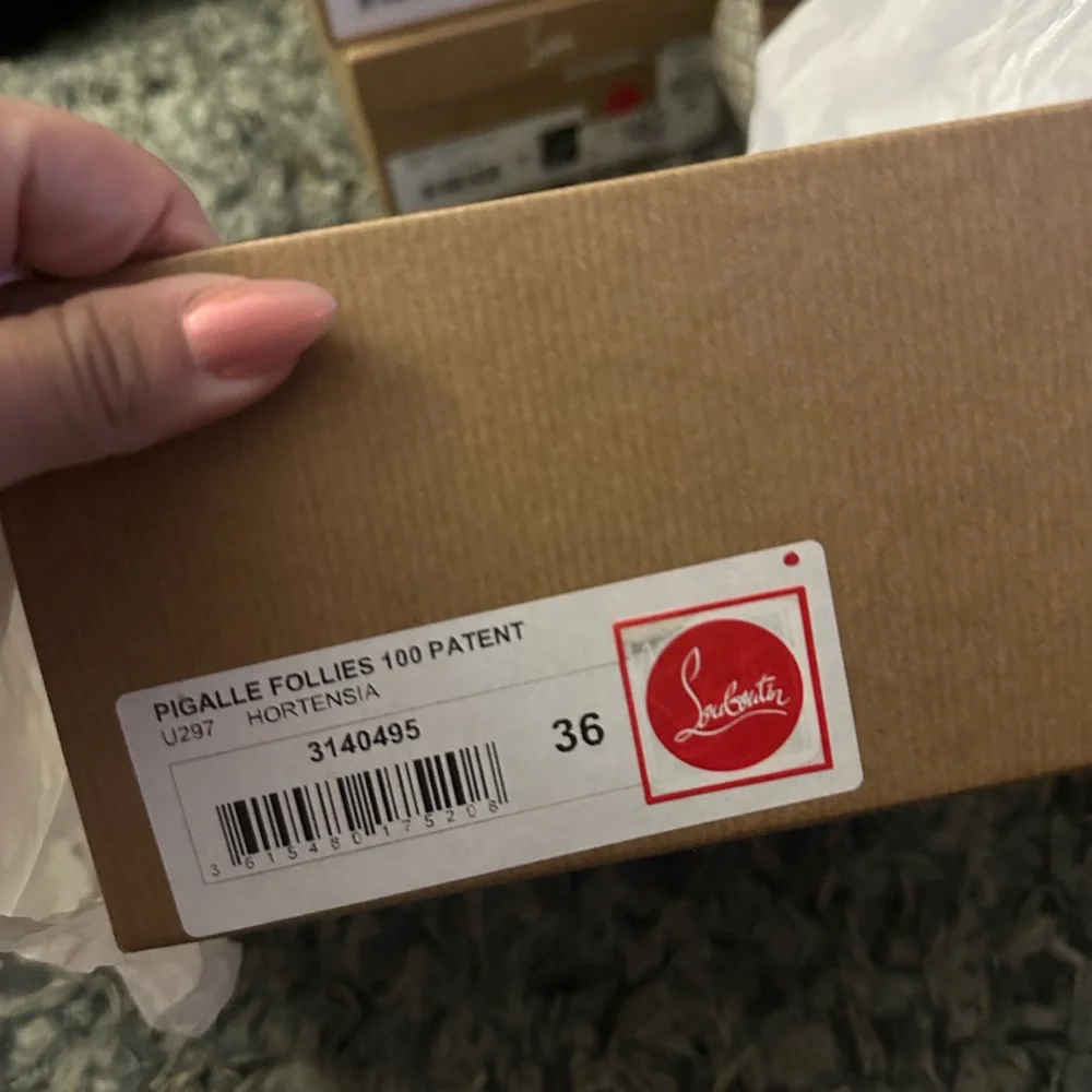 Pigalle Follies 100 Patent (color hortensia) - Picture 8 of 12